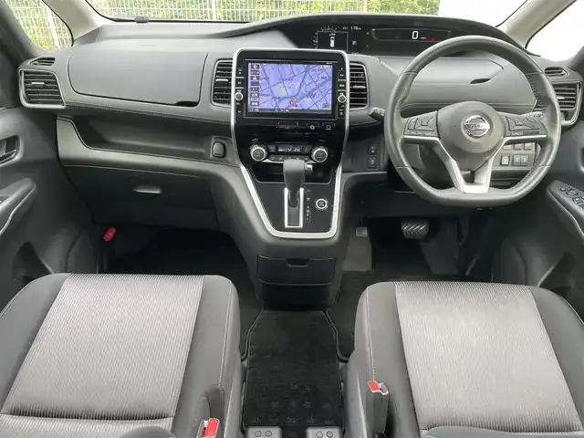 日産 セレナ ハイウェイスター Vセレクション 福島県 2018(平30)年 9.5万km ダイヤモンドブラック (株)IDOMが運営する【じしゃロン福島店】の自社ローン専用車両になります。こちらは現金またはオートローンご利用時の価格です。自社ローンご希望の方は別途その旨お申付け下さい/純正ＳＤナビ/アラウンドビューモニター/フルセグテレビ/フリップダウンモニター/クルーズコントロール/衝突軽減システム/パーキングアシスト/両側パワースライドドア/純正ドラレコ/コーナーセンサー/ハンズフリースライドドア/ＥＴＣ