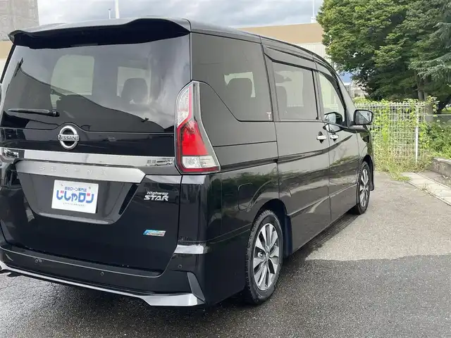 日産 セレナ ハイウェイスター Vセレクション 福島県 2018(平30)年 9.5万km ダイヤモンドブラック (株)IDOMが運営する【じしゃロン福島店】の自社ローン専用車両になります。こちらは現金またはオートローンご利用時の価格です。自社ローンご希望の方は別途その旨お申付け下さい/純正ＳＤナビ/アラウンドビューモニター/フルセグテレビ/フリップダウンモニター/クルーズコントロール/衝突軽減システム/パーキングアシスト/両側パワースライドドア/純正ドラレコ/コーナーセンサー/ハンズフリースライドドア/ＥＴＣ
