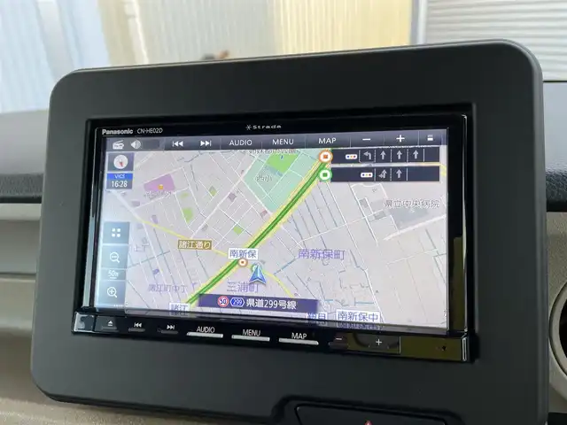 ホンダ Ｎ ＢＯＸ 石川県 2024(令6)年 0.6万km プラチナホワイトパール ホンダセンシング/社外メモリーナビ/CD/DVD/フルセグTV/バックカメラ/LEDヘッドライト/ETC/スマートキー/プッシュスタート/レーダークルーズ/ドライブレコーダー/シートヒーター/両側パワースライドドア/レーンキープ/オートライト/保証書