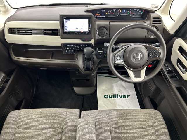 ホンダ Ｎ ＢＯＸ L 栃木県 2022(令4)年 2.4万km プラチナホワイトパール 純正ナビ/(CD/DVD/フルセグTV/Bluetooth/SD/USB)/バックカメラ/禁煙車/スマートキー/ホンダセンシング/両側パワースライドドア/純正ドライブレコーダー/純正LEDライト/純正フロアマット/ETC/オートライト/横滑り防止装置