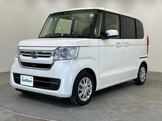 ホンダ Ｎ ＢＯＸ L 栃木県 2022(令4)年 2.4万km プラチナホワイトパール 純正ナビ/(CD/DVD/フルセグTV/Bluetooth/SD/USB)/バックカメラ/禁煙車/スマートキー/ホンダセンシング/両側パワースライドドア/純正ドライブレコーダー/純正LEDライト/純正フロアマット/ETC/オートライト/横滑り防止装置