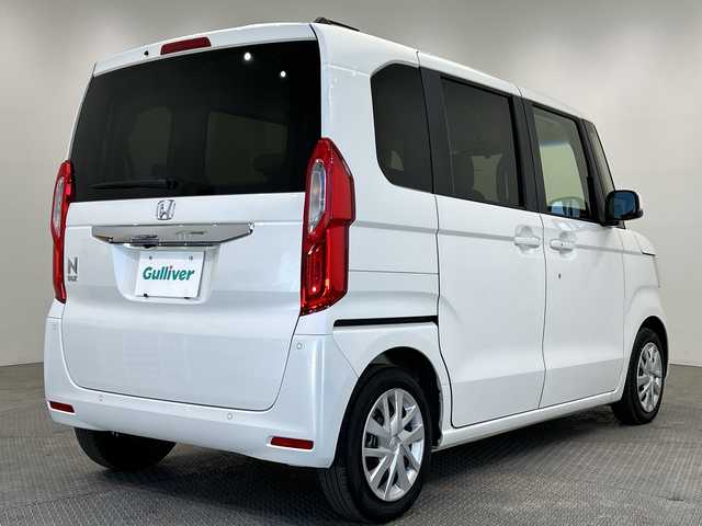 ホンダ Ｎ ＢＯＸ L 栃木県 2022(令4)年 2.4万km プラチナホワイトパール 純正ナビ/(CD/DVD/フルセグTV/Bluetooth/SD/USB)/バックカメラ/禁煙車/スマートキー/ホンダセンシング/両側パワースライドドア/純正ドライブレコーダー/純正LEDライト/純正フロアマット/ETC/オートライト/横滑り防止装置
