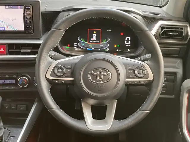 トヨタ ライズ Z 広島県 2022(令4)年 4.8万km ブラックマイカメタリック モデリスタエアロ(F/S/R)/純正SDナビ/・NSCN-W68/・CD/SD/AUX/SD/Bluetooth/バックカメラ/レーダークルーズコントロール/スマートアシスト/前席シートヒーター/ETC/コーナーセンサー/電動パーキングブレーキ/純正17インチAW(195/60/R17)/革巻きステアリング/LEDヘッドライト/オートライト/スマートキー/プッシュスタート