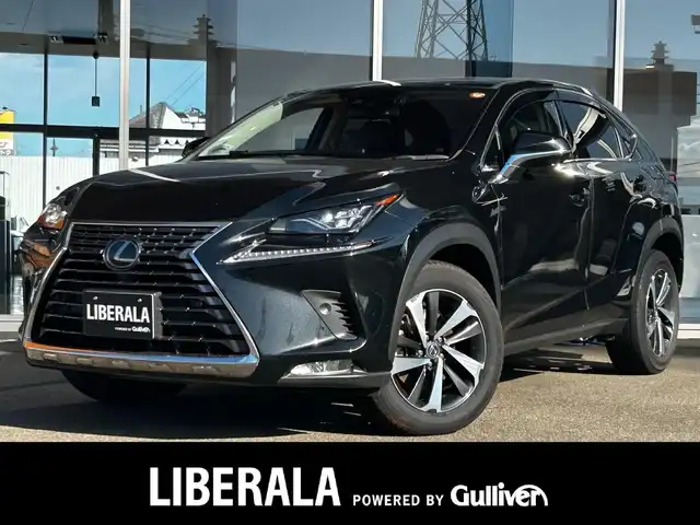 レクサス ＮＸ 300 バージョンL 富山県 2020(令2)年 6.6万km グラファイトブラックガラスフレーク 純正SDナビ/Bluetooth接続/フルセグテレビ/AM/FMラジオ/Miracast/黒革シート/サンルーフ/ACC/ブラインドスポットモニター/全席シートヒーター　/D/N席エアシート　/D/N席パワーシート/後席パワーリクライニング　/パワーバックドア　/ステアリングヒーター　/純正１８インチＡＷ/衝突軽減/盗難防止/コーナーセンサー/パークアシスト