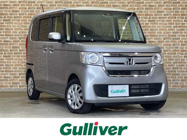 ホンダ Ｎ ＢＯＸ G L ホンダセンシング 岩手県 2020(令2)年 10.9万km ルナシルバーM ４WD/左側パワースライドドア/ホンダセンシング/衝突軽減ブレーキ/レーンアシスト/アダプティブクルーズコントロール/オートハイビーム/誤発進抑制機能/横滑り防止装置/アイドリングストップ/ロールサンシェード/チップアップリヤシート/シートヒーター/KENWOODナビ/（CD/DVD/フルセグ/SD/Bluetooth）/ステアリングスイッチ/バックカメラ/ETC/LEDヘッドライト/14インチスチールホイール
