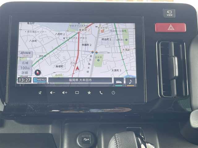スズキ スペーシア カスタム HYBRID XS ターボ 福岡県 2024(令6)年 2.1万km ピュアホワイトパール/ブラック2トーン ワンオーナー/純正メモリナビゲーション/（フルセグTV/BT/Applecarplay）/全方位モニター/スリムサーキュレーター/ドライブレコーダー/デュアルセンサーブレーキサポートII/レーンキープアシスト/ブレーキホールド/LEDライト/フォグLEDライト/ビルトインETC/ハーフレザーシート/シートヒーター（D＋N）/本革ステアリング/ヒーター/2列目オットマン/両側パワースライドドア/エアバック（W＋サイド）/カーテンエアバック/純正15インチアルミホイール/アイドリングストップ/横滑り防止機能/フロアマット/荷室フロアマット/ドアバイザー/取扱説明書/新車保証書