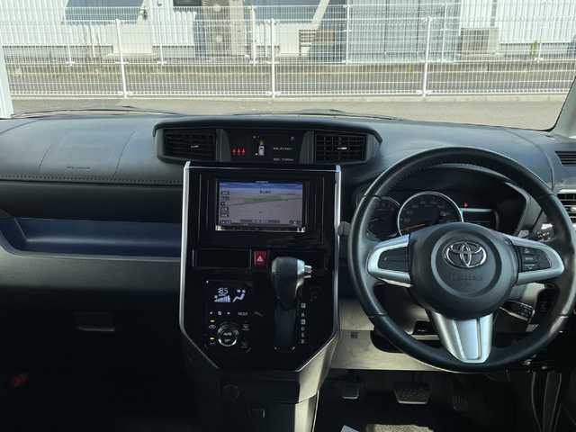 トヨタ ルーミー カスタムG 富山県 2019(令1)年 9.2万km ブラックマイカメタリック 社外ナビ/CD/DVD/Bluetooth/フルセグTV/ETC/リアソナー/オートライト/オートハイビーム/両側パワースライドドア/電動格納ミラー/純正アルミホイール/クルーズコントロール/フロアマット/LEDヘッドライト/フォグランプ/取扱説明書/スペアキー