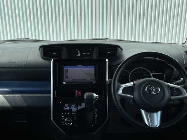 トヨタ ルーミー カスタムG 富山県 2019(令1)年 9.2万km ブラックマイカメタリック 社外ナビ/CD/DVD/Bluetooth/フルセグTV/ETC/リアソナー/オートライト/オートハイビーム/両側パワースライドドア/電動格納ミラー/純正アルミホイール/クルーズコントロール/フロアマット/LEDヘッドライト/フォグランプ/取扱説明書/スペアキー
