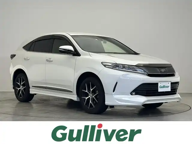 トヨタ ハリアー プレミアム スタイルノアール 滋賀県 2020(令2)年 3.8万km ホワイトパールクリスタルシャイン 純正9インチナビ/社外エアロ/ハーフレザーシート/パワーバックドア/追従クルーズコントロール/純正LEDライト/パドルシフト/パワーシート/CD/DVD/Bluetooth/フルセグ/オートハイビーム/バックカメラ/ステアリングリモコン/前後ドライブレコーダー/コーナーセンサー