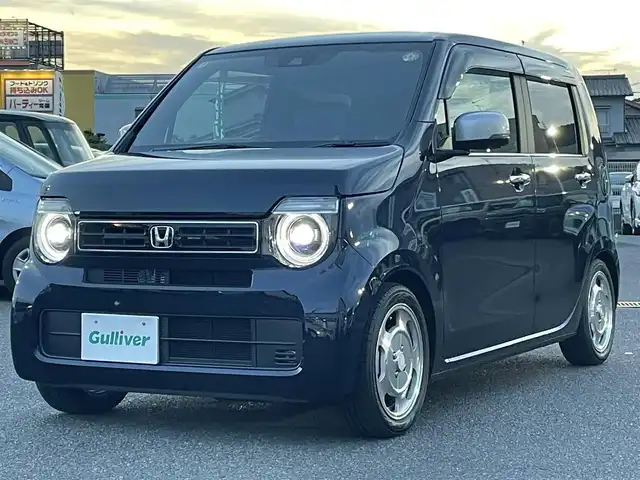 ホンダ Ｎ ＷＧＮ L スタイル+ビター 広島県 2025(令7)年 0.6万km ミッドナイトブルービームM ワンオーナー/メモリナビ/フルセグテレビ/バックカメラ/アイドリングストップ/クルーズコントロール（追従走行有り）/ドアバイザー/プッシュスタート/ETC/社外アルミホイール/社外サスペンション