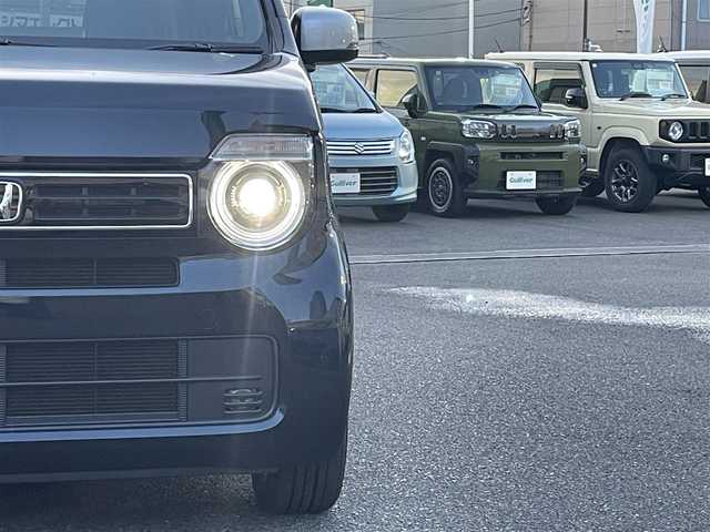 ホンダ Ｎ ＷＧＮ L スタイル+ビター 広島県 2025(令7)年 0.6万km ミッドナイトブルービームM ワンオーナー/メモリナビ/フルセグテレビ/バックカメラ/アイドリングストップ/クルーズコントロール（追従走行有り）/ハーフレザーシート/プッシュスタート/ETC/社外15インチAW/社外サスペンション