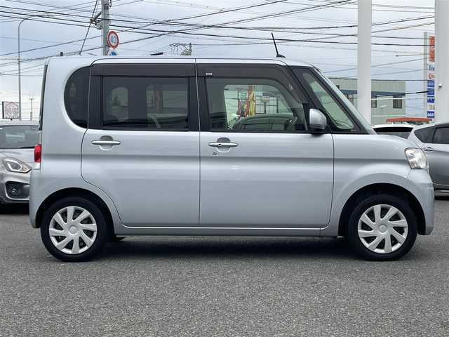 ダイハツ タント X リミテッド 愛知県 2012(平24)年 4.8万km ブライトシルバーメタリック /禁煙//純正ナビ/地デジ/CD/AUX//バックカメラ//電動格納ミラー//パワースライドドア//アイドリングストップ//ヘッドライトレベライザー//純正フロアマット//純正ドアバイザー//新車時保証書//取扱説明書