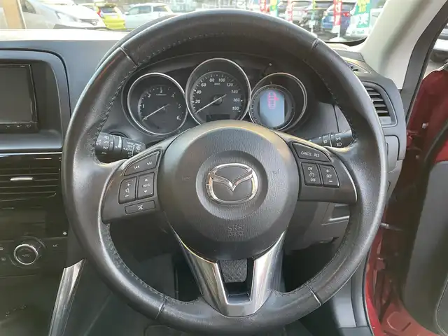 マツダ ＣＸ－５ XD 長野県 2013(平25)年 10.4万km ジールレッドマイカ ワンセグテレビ/Bluetooth/ETC/ドアバイザー/リアビークルモニタリングシステム/4WD/アイドリングストップ/プッシュスタート/オートワイパー/ノーマルタイヤ有/オートライト/ドライブレコーダー/スマートキー