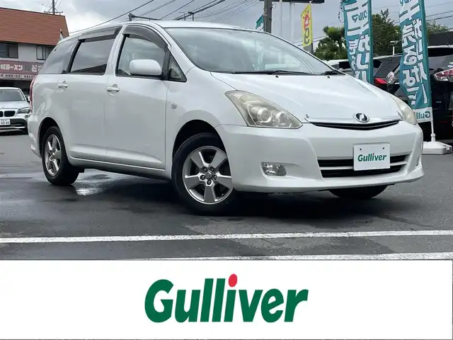 トヨタ ウィッシュ X リミテッド 長野県 2008(平20)年 18.1万km ホワイトパールクリスタルシャイン 純正フロアマット/MTモード付AT/バックカメラ/純正ナビ/ワンセグテレビ/ドアバイザー/オートライト/ABS