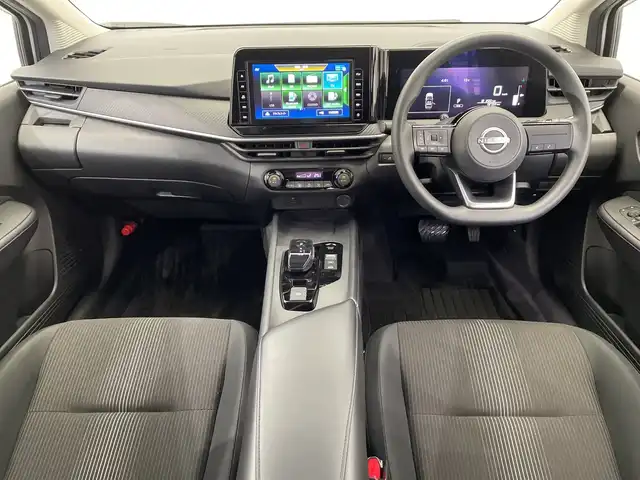 日産 ノート X 栃木県 2021(令3)年 2万km ピュアホワイトパール 純正ナビ(MJ320D-L)/(フルセグTV・Bluetooth・CD・DVD・SD)/バックカメラ/エマージェンシーブレーキ/レーンキープアシスト/前後コーナーセンサー/前方ドラレコ(DH5-D)/ETC/LEDヘッドライト/オートライト/純正フロアマット/スマートキー/プッシュスタート/取扱説明書