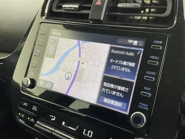 トヨタ プリウス S 群馬県 2021(令3)年 7.6万km アティチュードブラックマイカ 禁煙車　純正ナビ　フルセグ　Bluetooth接続　バックカメラ　アダクティブクルーズコントロール　ドライブレコーダー　ビルトインETC　オートマチックハイビーム　レーンキープアシスト　衝突軽減システム　横滑り防止装置　プッシュスタート　スマートキー