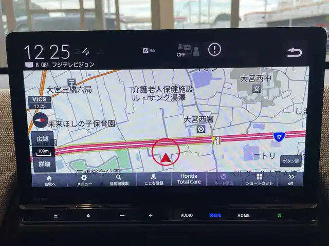 ホンダ フリード ハイブリット e:HEV AIR 埼玉県 2024(令6)年 3.4万km フィヨルドミストパール ホンダセンシング/純正11.4インチナビ/　　CD/DVD/BT/USB/SD/フルセグ/バックカメラ/フリップダウンモニター/レーダークルーズコントロール/両側パワースライドドア/LEDオートライト/ステアリングスイッチ/純正ホイール積み込み/社外15インチアルミホイール/スマートキー/ビルトインETC
