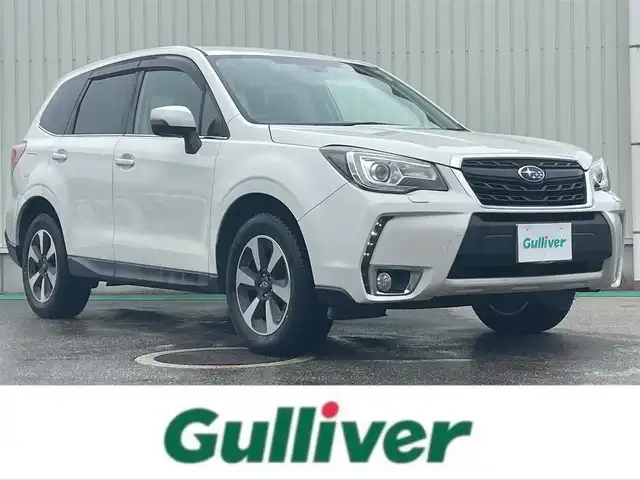 スバル フォレスター S－リミテッド 富山県 2017(平29)年 11.5万km クリスタルホワイトP ４ＷＤ／/ワンオーナー／/社外７インチナビ／/フルセグＴＶ／/Ｂｌｕｅｔｏｏｔｈ／/ＤＶＤ再生／/ＥＴＣ／/バックカメラ／/運転席助手席パワーシート／/全席シートヒーター／/ＬＥＤオートライト／/フォグライト／/レーダークルーズコントロール