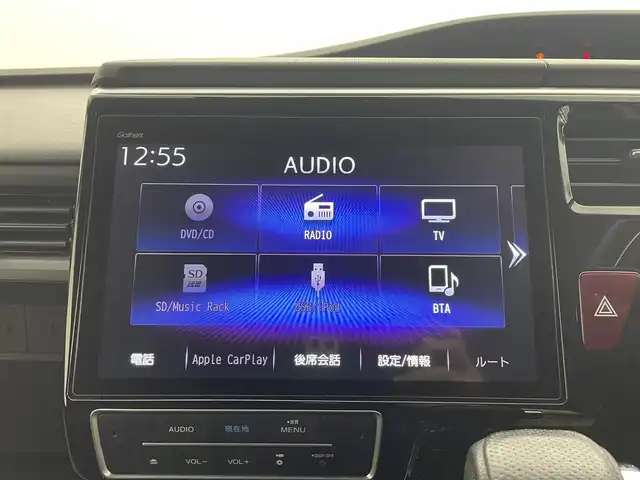 ホンダ ステップワゴン モデューロX ホンダセンシング 埼玉県 2020(令2)年 5.3万km プレミアムスパークルブラックパール 純正１０インチナビ　アラウンドビューモニター　１１．６インチフリップダウンモニター　両側パワースライドドア　ハーフレザーシート　アイドリングストップ　衝突軽減システム　スペアキー　ＥＴＣ２．０　禁煙車