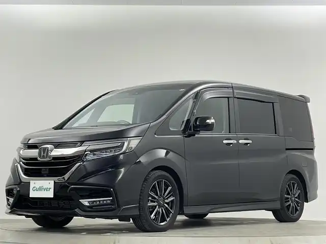 ホンダ ステップワゴン モデューロX ホンダセンシング 埼玉県 2020(令2)年 5.3万km プレミアムスパークルブラックパール 純正１０インチナビ　アラウンドビューモニター　１１．６インチフリップダウンモニター　両側パワースライドドア　ハーフレザーシート　アイドリングストップ　衝突軽減システム　スペアキー　ＥＴＣ２．０　禁煙車
