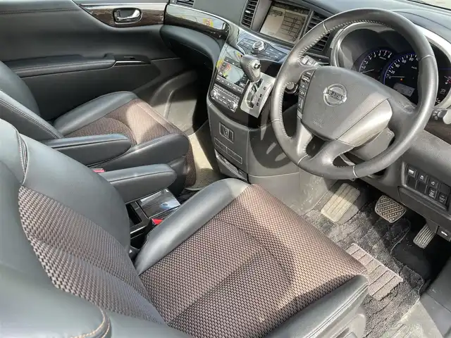 日産 エルグランド 250ハイウェイスター 長野県 2010(平22)年 3万km ブリリアントホワイトパール ワンオーナー/ワンセグテレビ/AM/FM/Bluetooth/全方位カメラ/助手席オットマン/フリップダウンモニター/プッシュスタート/ドアバイザー/純正フロアマット/片側パワースライドドア/片側イージクローザードア/ECOモード/スペアキー/スマートキー/4WD/パワーウィンドウ