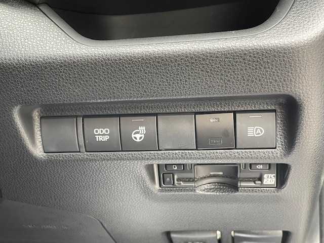 トヨタ ＲＡＶ４ アドベンチャー オフロードPKGⅡ 愛知県 2023(令5)年 1.8万km アティチュードブラックマイカ 純正10.5型ナビ/（Bluetooth/USB/Apple Car Play/Android Auto/Miracast/フルセグTV)/バックカメラ/ビルトインETC2.0/前席シートヒーター/シートベンチレーション/運転席パワーシート/ステアリングヒーター/BSM/LEDヘッドライト/オートライト/トヨタセーフティセンス/オートハイビーム/レーントレーシングアシスト/プリクラッシュセーフティ/レーダークルーズコントロール/クリアランスソナー/ダウンヒルアシストコントロール/MTモード付AT/電動パーキングブレーキ/オートブレーキホールド/プッシュスタート/スマートキー/スペアキー