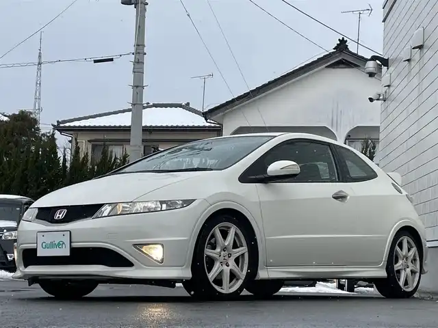 ホンダ シビック タイプR ユーロ 山形県 2010(平22)年 11.9万km チャンピオンシップホワイト 禁煙車/純正オーディオ/・CD/AM/FM/AUX/コーナーセンサー/フォグランプ/ダブルエアバック/電動格納ミラー/エアロパーツ/純正フロアマット/純正アルミホイール/ドライブレコーダー/ETC/プッシュスタート