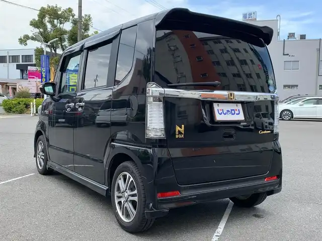 ホンダ Ｎ ＢＯＸ カスタム G Aパッケージ 福井県 2014(平26)年 4.6万km スマートブラック (株)IDOMが運営する【じしゃロン福井店】の自社ローン専用車両になりますこちらは現金またはオートローンご利用時の価格です。自社ローンご希望の方は別途その旨お申付け下さい/純正メモリーナビ/ワンセグTV・DVD・BT/両側パワースライドドア/ドライブレコーダー/スマートキー/HID/バイザー/純正フロアマット/シートカバー