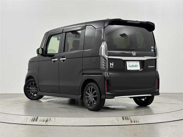 ホンダ Ｎ ＢＯＸ カスタム L 埼玉県 2021(令3)年 3.6万km クリスタルブラックパール 禁煙車/純正ナビ/CD/DVD/USB/BT/SD/フルセグTV/バックカメラ/衝突被害軽減ブレーキ/レーンキープアシスト/レーダークルーズコントロール/片側パワースライドドア/パーキングセンサー/シートヒーター（D.N）/ドライブレコーダー（前後）/純正14インチAW積込/LEDヘッドライト/ステアリングスイッチ/ETC