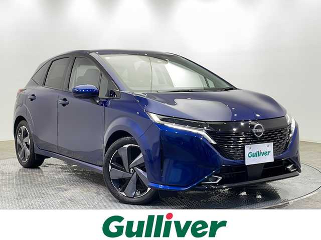 日産 オーラ G 栃木県 2023(令5)年 0.7万km オーロラフレアブルーパール 純正9インチナビ MM223D-L/フルセグテレビ/Bluetooth/全方位カメラ/LEDヘッドライト/LEDフォグライト/スマートルームミラー/オートブレーキホールド/ステアリングヒーター/ステアリングスイッチ/革巻ステアリング/BSW(Blind Spot Warning)/RCTA(Rear Cross Traffic Alert)/LDW(Lane Departure Warning)/BSI(Blind Spot Intervention)/保証書