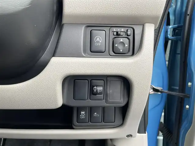 日産 デイズ X Vセレ +SeftyⅡ 福島県 2015(平27)年 2.6万km 青Ｍ ワンオーナー/社外メモリーナビ/CD/DVD/SD/ワンセグTV/社外14インチAW(純正ホイール＋夏タイヤ積込)/衝突被害軽減システム/アラウンドビューモニター/アイドリングストップ/プッシュスタート/ドアバイザー/フロアマット