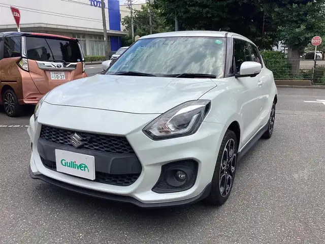 スズキ スイフト スポーツ セーフティPKG 神奈川県 2017(平29)年 14.9万km ピュアホワイトP ワンオーナー/純正8インチナビ、TV/アラウンドビュー/ETC/ドライブレコーダー/セーフティーパッケージ/デュアルセンサーブレーキサポート/先行車発信お知らせ機能/ハイビームアシスト/オートライト/サイド、カーテンエアバック/運転席アームレスト/アダプティブクルーズ/ふらつき警報機能