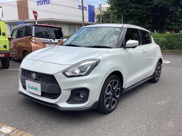 スズキ スイフト スポーツ セーフティPKG 神奈川県 2017(平29)年 14.9万km ピュアホワイトP ワンオーナー/純正8インチナビ、TV/アラウンドビュー/ETC/ドライブレコーダー/セーフティーパッケージ/デュアルセンサーブレーキサポート/先行車発信お知らせ機能/ハイビームアシスト/オートライト/サイド、カーテンエアバック/運転席アームレスト/アダプティブクルーズ/ふらつき警報機能