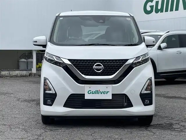 日産 デイズ ハイウェイスターX 福島県 2021(令3)年 2万km プレミアムサンシャインオレンジメタリック/シルキーホワイト 純正SDナビ/全周囲カメラ/フルセグテレビ/Bluetooth接続/ドライブレコーダー/プッシュスタート/アイドリングストップ/純正14インチAW/LEDヘッドライト/オートライト/保証書/取説書