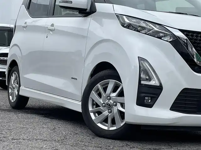 日産 デイズ ハイウェイスターX 福島県 2021(令3)年 2万km プレミアムサンシャインオレンジメタリック/シルキーホワイト 純正SDナビ/全周囲カメラ/フルセグテレビ/Bluetooth接続/ドライブレコーダー/プッシュスタート/アイドリングストップ/純正14インチAW/LEDヘッドライト/オートライト/保証書/取説書