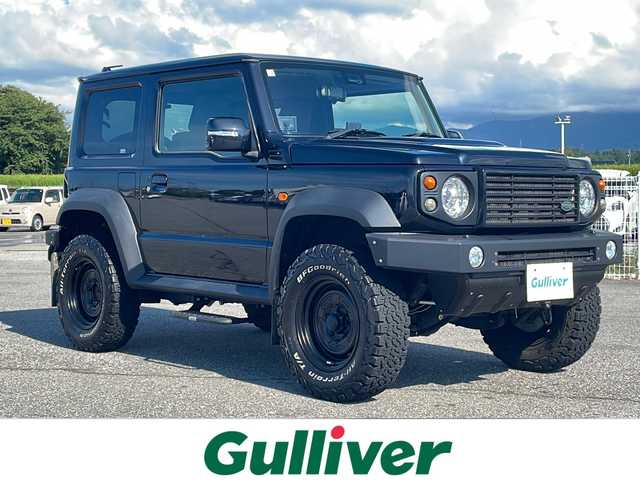 スズキ ジムニー シエラ JC 富山県 2020(令2)年 3.9万km ブルーイッシュブラックパール3 4WD/DAMDコンプリートキット/クリムソンDEANクロスカントリー16インチアルミ/Goodrichホワイトレタータイヤ/タニグチサイドステップ/デュアルブレーキサポート/社外SDナビ/フルセグ/デジタルインナーミラー/フロントカメラ/リアカメラ/ETC/GPSレーダー/ドライブレコーダー/シートヒーター