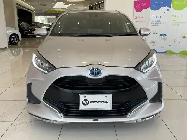 トヨタ ヤリス ハイブリッド Z 埼玉県 2020(令2)年 5.4万km シルバーM セーフティセンス/モデリスタエアロ/純正ナビ/　 BT/USB/バックカメラ/レーダークルーズコントロール/レーンキープアシスト/LEDオートライト/シートヒーター/純正16インチアルミホイール/ステアリングスイッチ/ETC/スマートキー×2/禁煙車