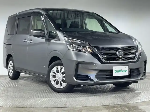 日産 セレナ X 神奈川県 2020(令2)年 3.4万km ダークメタルグレー 純正10型ナビ/・BT/フルセグTV/CD/DVD/SD/AM/FM/バックカメラ/エマージェンシーブレーキ/オートハイビーム/標識認識機能/駐車支援/インテリジェントBSI/後方/側方支援/車線逸脱警報/両側スライドドア/アイドリングストップ機能/ETC/クルーズコントロール/ステアリングスイッチ/横滑り防止装置/インテリジェントキー/プッシュスタートボタン/電動格納ミラー/ウィンカーミラー/純正フロアマット/純正ドアバイザー