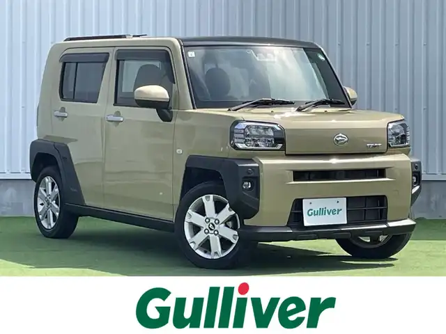ダイハツ タフト G 香川県 2021(令3)年 3.4万km サンドベージュメタリック スマートアシスト/純正7インチナビ/ガラスルーフ/シートヒーター/コーナーセンサー/フルセグTV/バックカメラ/オートホールド/LEDヘッドライト/ドライブレコーダー前/ETC/オートライト/オートエアコン/パワーウィンドウ/プッシュスタート/スマートキー