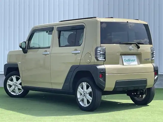 ダイハツ タフト G 香川県 2021(令3)年 3.4万km サンドベージュメタリック スマートアシスト/純正7インチナビ/ガラスルーフ/シートヒーター/コーナーセンサー/フルセグTV/バックカメラ/オートホールド/LEDヘッドライト/ドライブレコーダー前/ETC/オートライト/オートエアコン/パワーウィンドウ/プッシュスタート/スマートキー