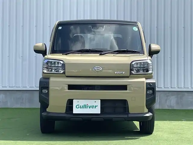 ダイハツ タフト G 香川県 2021(令3)年 3.4万km サンドベージュメタリック スマートアシスト/純正7インチナビ/ガラスルーフ/シートヒーター/コーナーセンサー/フルセグTV/バックカメラ/オートホールド/LEDヘッドライト/ドライブレコーダー前/ETC/オートライト/オートエアコン/パワーウィンドウ/プッシュスタート/スマートキー