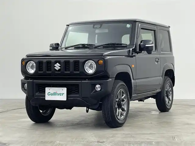 スズキ ジムニー 群馬県 2024(令6)年 0.2万km ブルーイッシュブラックパール3 禁煙車　純正ナビ　バックカメラ　Bluetooth　フルセグ　衝突軽減システム　クルーズコントロール　シートヒーター　ダウンヒルアシスト　横滑り防止装置　アイドリングストップ　車線逸脱警報　オートライト　LEDヘッドライト