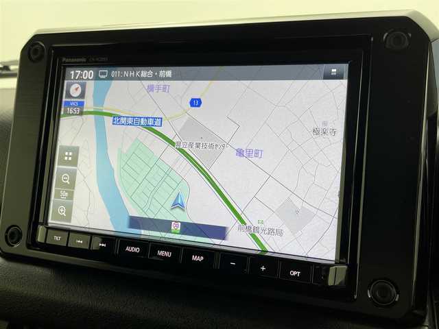 スズキ ジムニー XC 群馬県 2024(令6)年 0.2万km ブルーイッシュブラックパール3 禁煙車　純正ナビ　バックカメラ　Bluetooth　フルセグ　衝突軽減システム　クルーズコントロール　シートヒーター　ダウンヒルアシスト　横滑り防止装置　アイドリングストップ　車線逸脱警報　オートライト　LEDヘッドライト