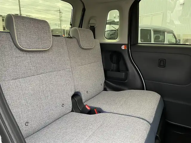 ダイハツ ムーヴ キャンバス ストライプス G 石川県 2024(令6)年 0.2万km シャイニングホワイトパール/レイクブルーメタリック 純正ディスプレイオーディオ/全方位カメラ/LEDヘッドライト/スマートアシスト/オートライト/両側パワースライドドア/レーンキープアシスト/クリアランスソナー/プッシュスタート/電動ミラー/ベンチシート/保証書