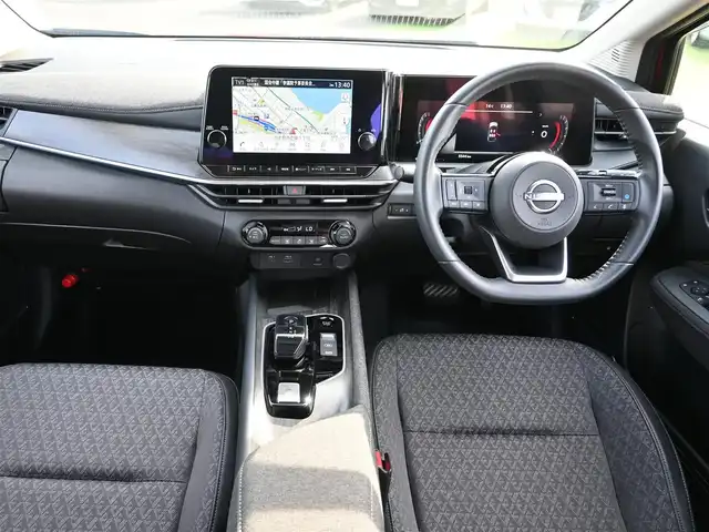 日産 オーラ G 千葉県 2024(令6)年 0.6万km ガーネットレッド/スーパーブラック 2トーン エマージェンシーブレーキ/インテリジェントルームミラー/インテリジェントクルーズコントロール/純正コネクトナビ/地デジTV/【Bluetooth接続】/アラウンドビューモニター/BOSEサウンド/ハーフレザーシート/革巻きステアリング/ステアリングスイッチ/コーナーセンサー/純正17インチアルミホイル/サイド/カーテン/ニーエアバッグ/インテリジェントキー