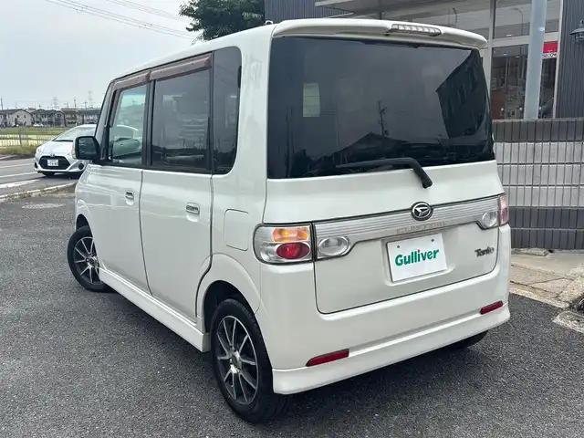 ダイハツ タント カスタム VS 京都府 2007(平19)年 12万km パールホワイトⅢ ・SDナビ(MDV-S706)/　ワンセグ/　Bluetooth/　CD/DVD再生/　SD録音再生/・電格ミラー/・取説/保証書