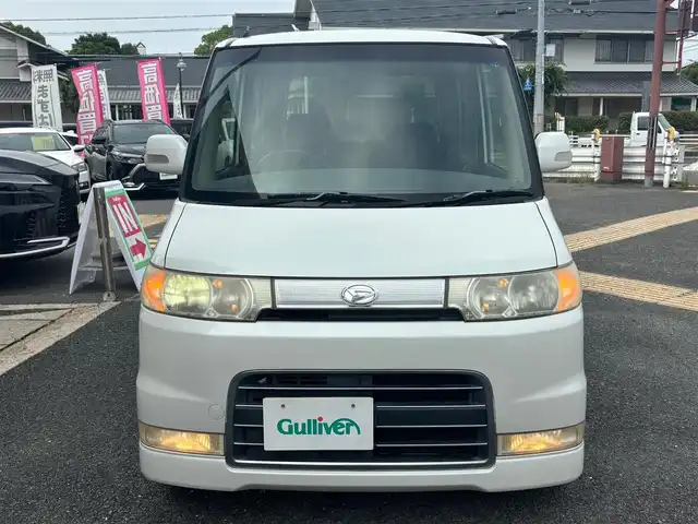 ダイハツ タント カスタム VS 京都府 2007(平19)年 12万km パールホワイトⅢ ・SDナビ(MDV-S706)/　ワンセグ/　Bluetooth/　CD/DVD再生/　SD録音再生/・電格ミラー/・取説/保証書
