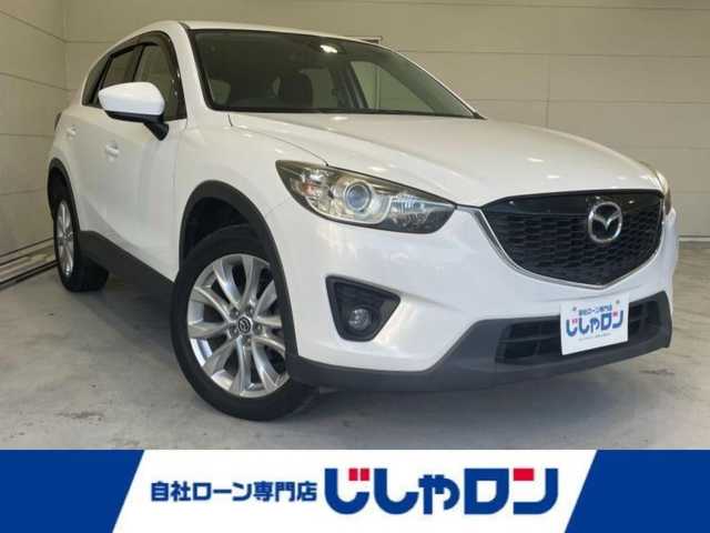 マツダ ＣＸ－５ 20S 沖縄県 2014(平26)年 7.3万km クリスタルホワイトパールマイカ (株)IDOMが運営する【じしゃロンコザ店】の自社ローン専用車両になりますこちらは現金またはオートローンご利用時の価格です。自社ローンご希望の方は別途その旨お申付け下さい/純正ナビ　/フルセグＴＶ　/Ｂｌｕｅｔｏｏｔｈ接続　/バックカメラ　/ＥＴＣ　/ＣＤ／ＤＶＤ接続　/クルーズコントロール　/プッシュスタート　/スマートキー　/スペアキー　/純正アルミホイール　/純正フロアマット