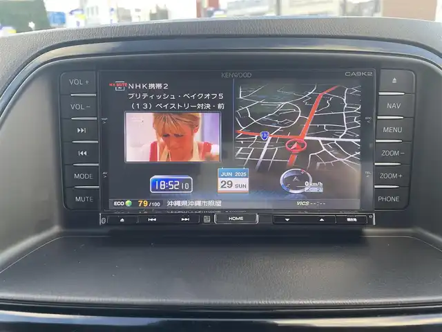 マツダ ＣＸ－５ 20S 沖縄県 2014(平26)年 7.3万km クリスタルホワイトパールマイカ (株)IDOMが運営する【じしゃロンコザ店】の自社ローン専用車両になりますこちらは現金またはオートローンご利用時の価格です。自社ローンご希望の方は別途その旨お申付け下さい/純正ナビ　/フルセグＴＶ　/Ｂｌｕｅｔｏｏｔｈ接続　/バックカメラ　/ＥＴＣ　/ＣＤ／ＤＶＤ接続　/クルーズコントロール　/プッシュスタート　/スマートキー　/スペアキー　/純正アルミホイール　/純正フロアマット