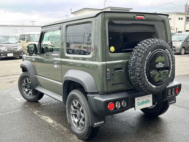 スズキ ジムニー シエラ JC 秋田県 2019(平31)年 8.7万km ジャングルグリーン ４WD/バックカメラ/シートヒーター/ドライブレコーダー/ETC